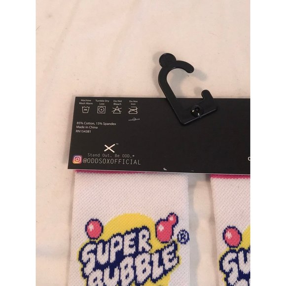 Odd Sox Super Bubble Bubblegum Socks - Picture 4 of 4